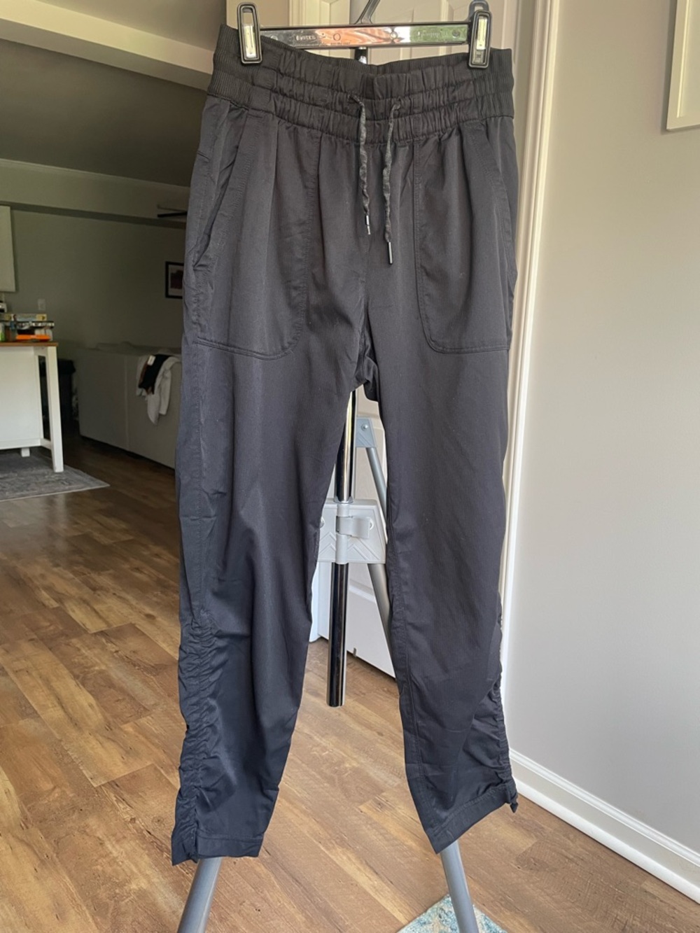 The North Face Black Pants with Drawstring